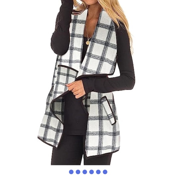 THE IMPECCABLE PIG SLEEVELESS BLACK AND WHITE WRAP  S - Picture 16 of 16